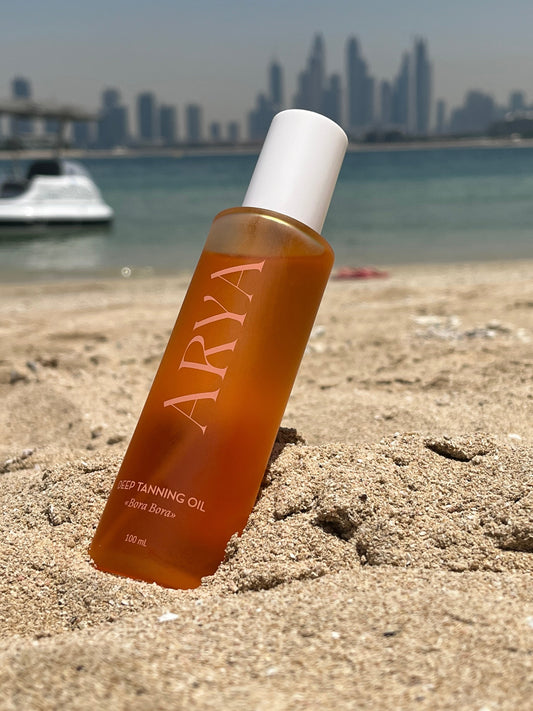 How to Get a Deep, Dark Tan with Bora Bora Tanning Oil (Made in Lebanon)